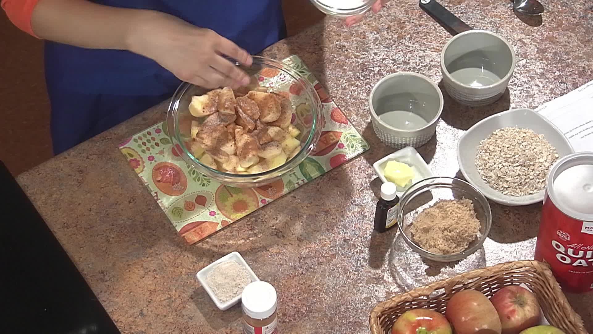 Thumbnail image for Cooking Healthy with Coastline: Pumpkin Twists and Apple Crisp