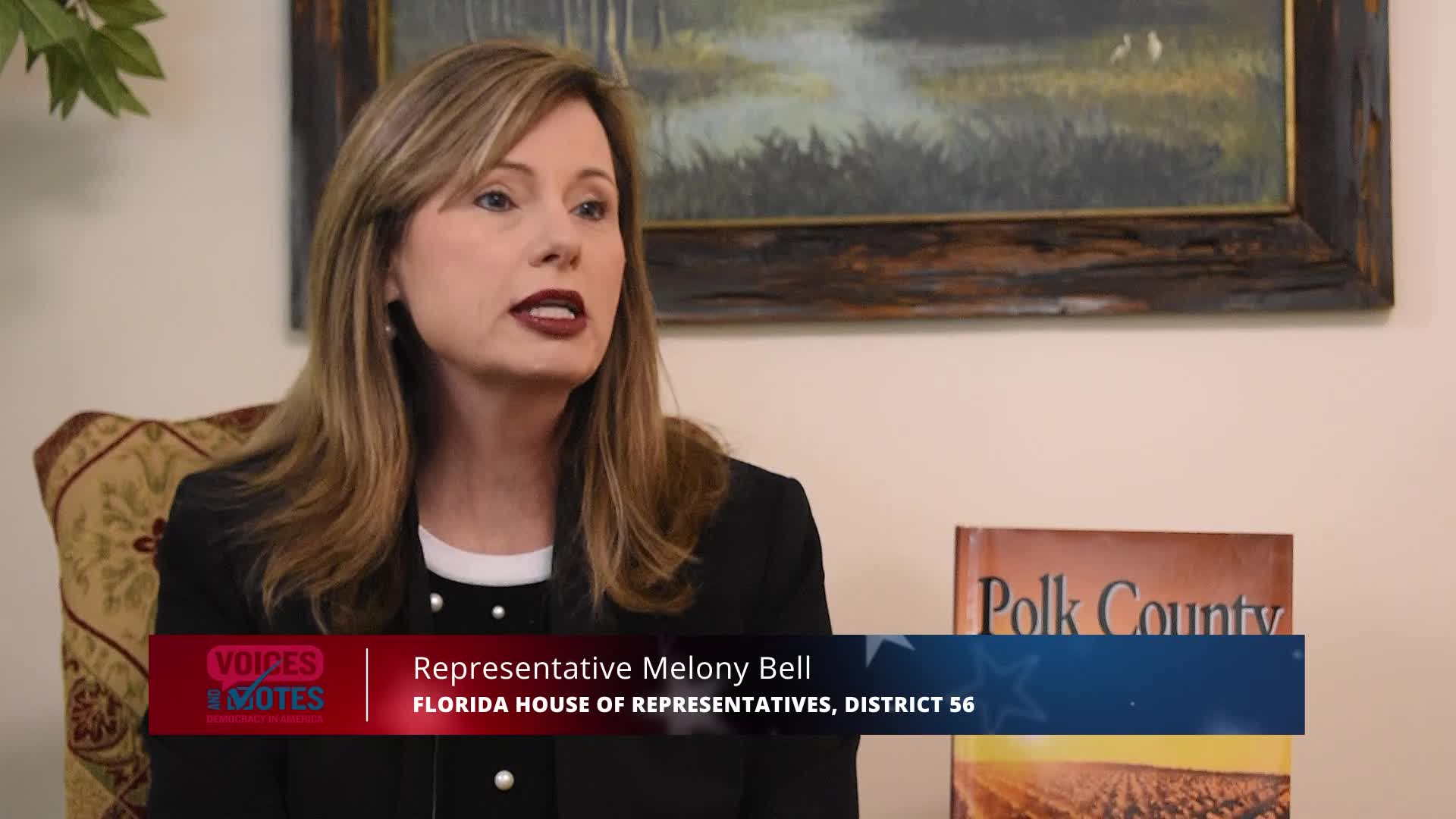 Thumbnail image for Voices and Votes Exhibit; Melony Bell