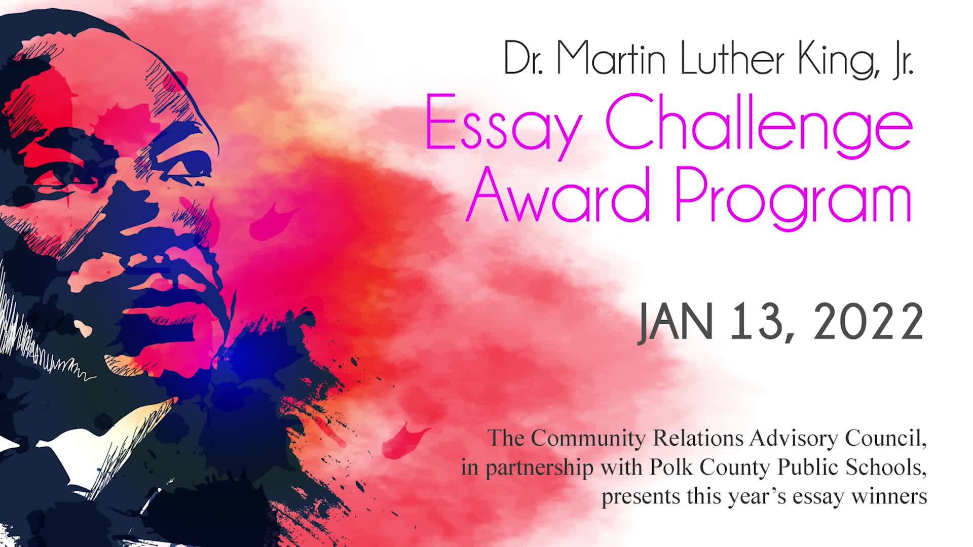 2022 MLK Essay Awards Banquet