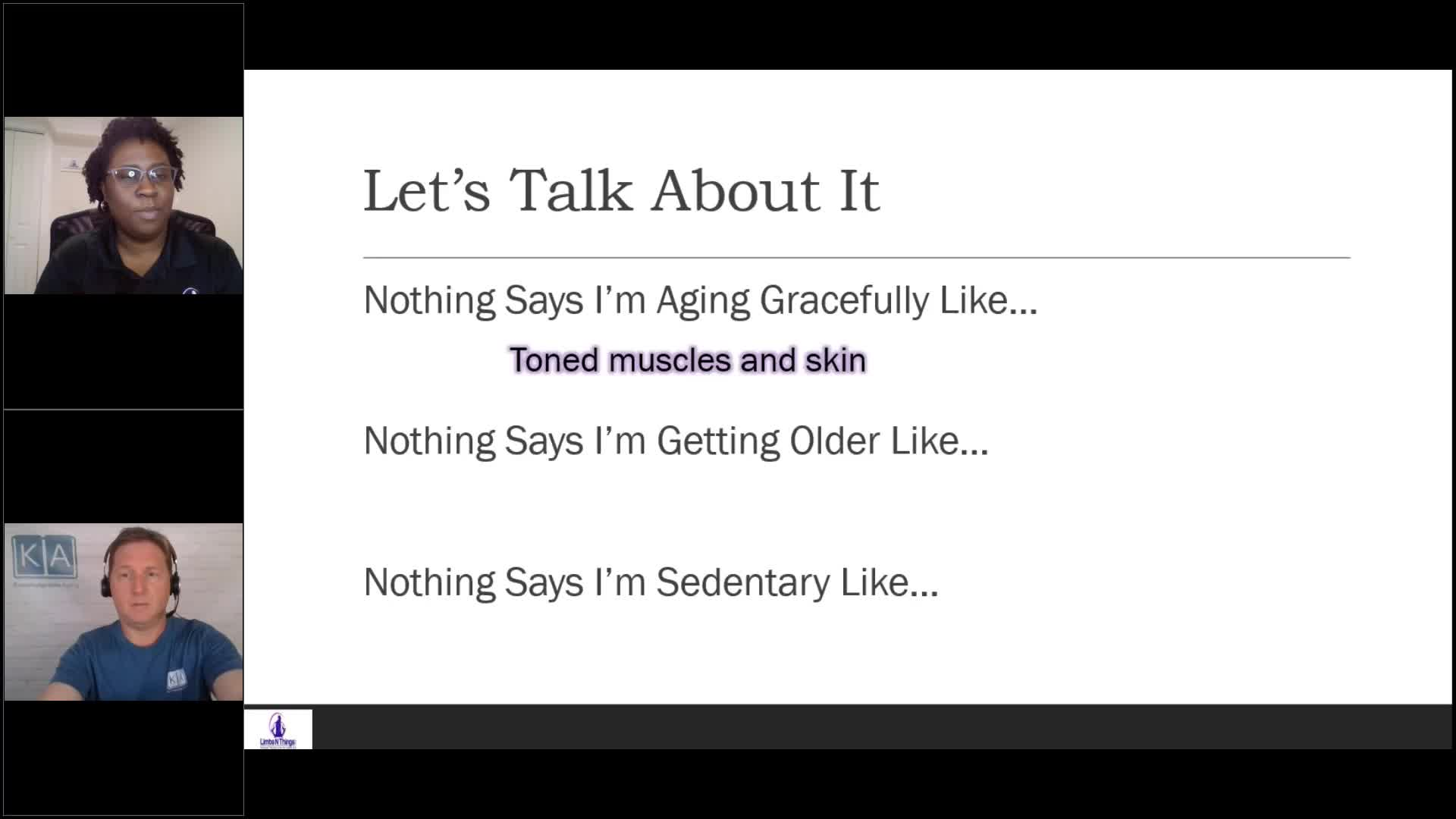 Thumbnail image for Knowledgeable Aging: Aging vs Inactivity May 31, 2022