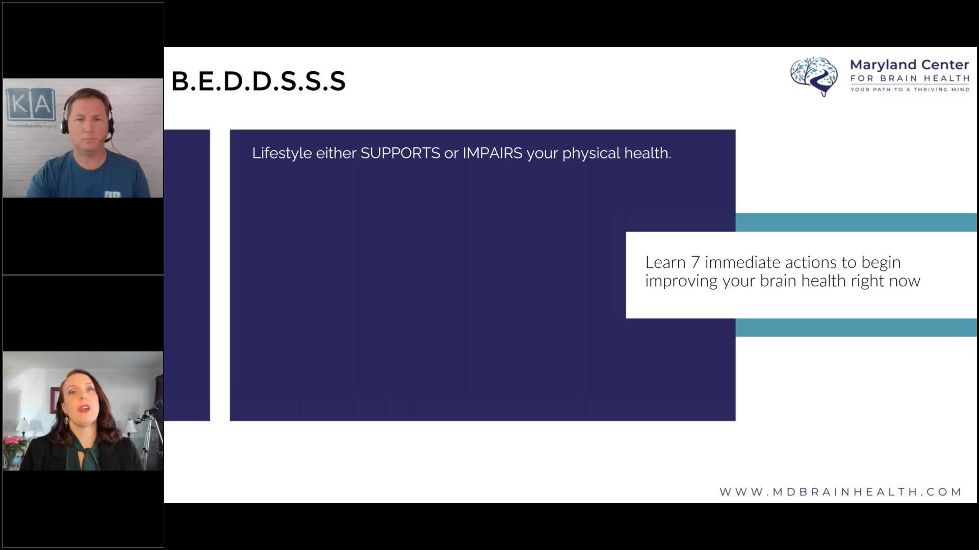 Thumbnail image for Knowledgeable Aging: Brain Health Improve Memory  June 2022