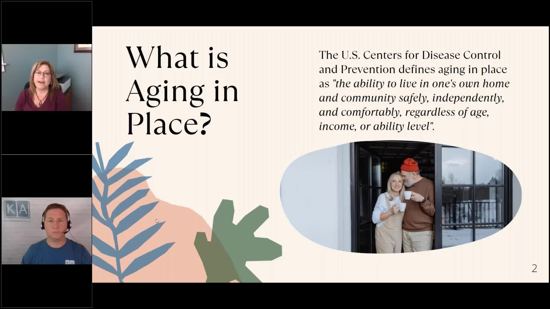 Thumbnail image for Knowledgeable Aging: Aging in Place