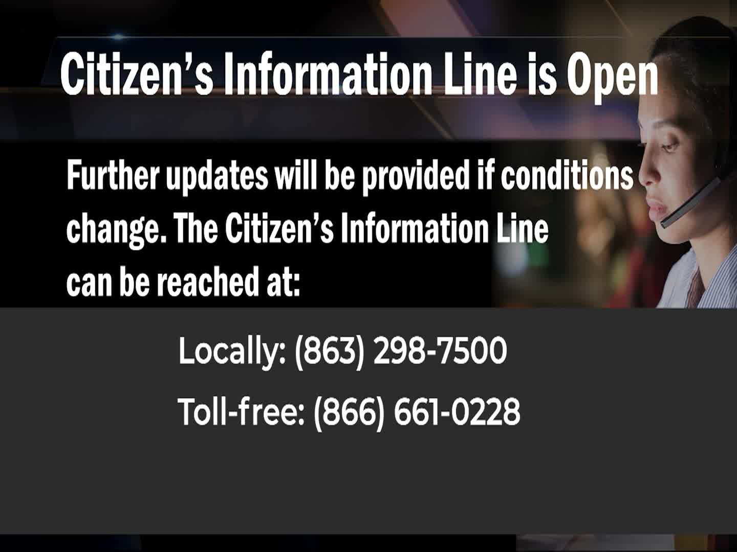 Thumbnail image for Hurricane Milton Information Hotline