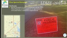 Land Use Hearing Meeting Graphic